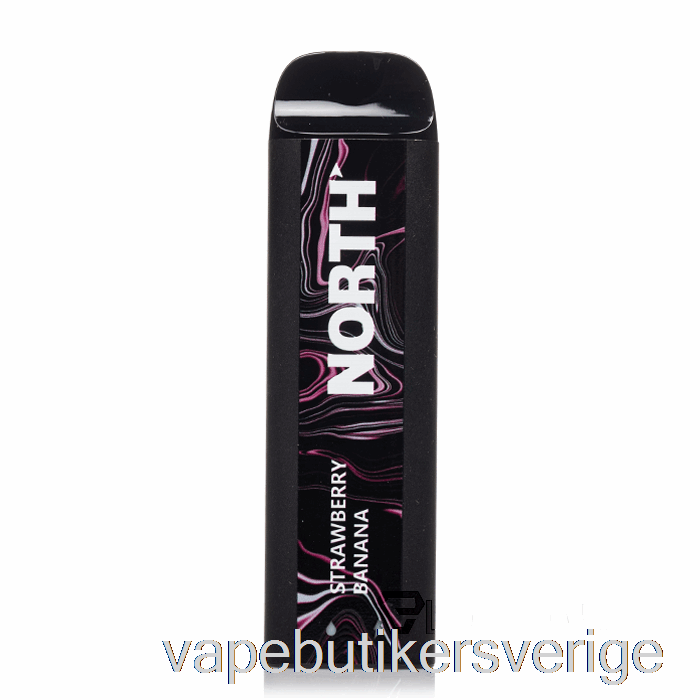 Vape Sverige North 5000 Engångsjordgubbsbanan